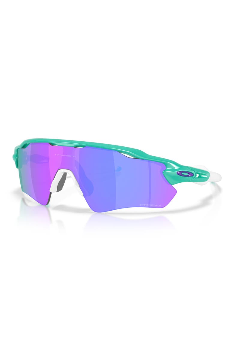 Radar EV Path 138mm Rectangle Sunglasses, Alternate, color, CELESTE / PRIZM VIOLET