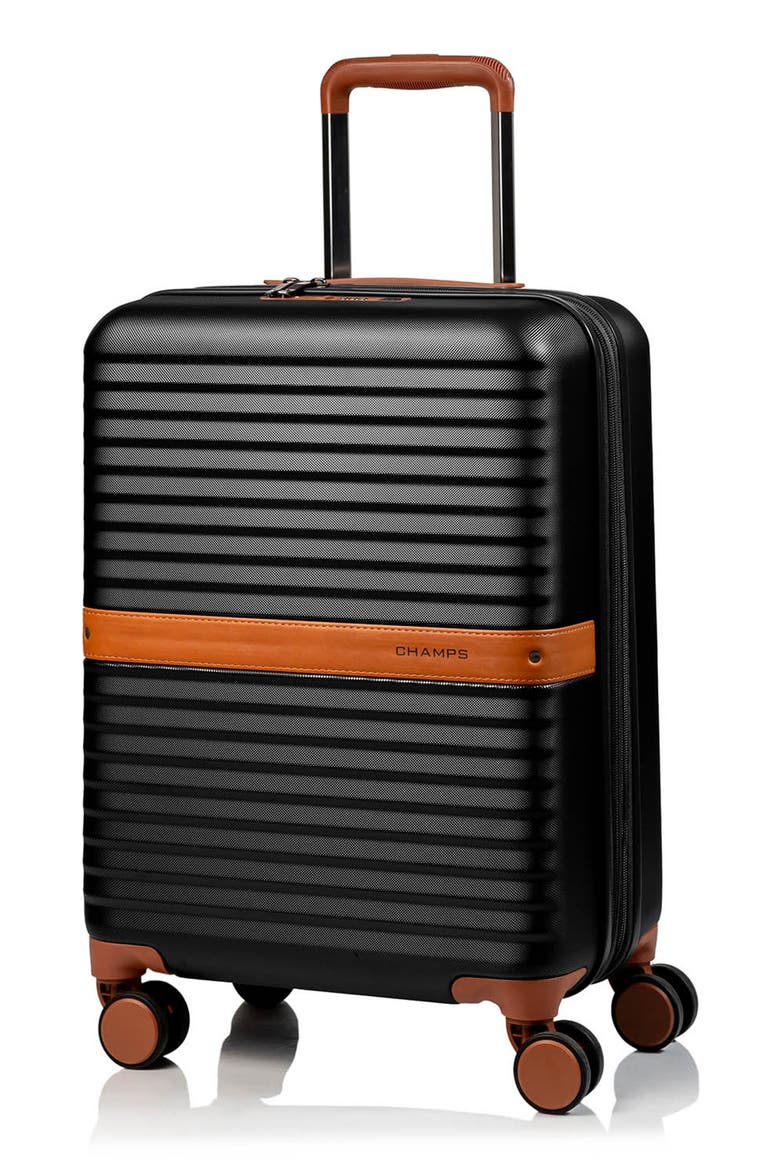 Vintage II 20-Inch Hardside Spinner Carry-On, Main, color, BLACK