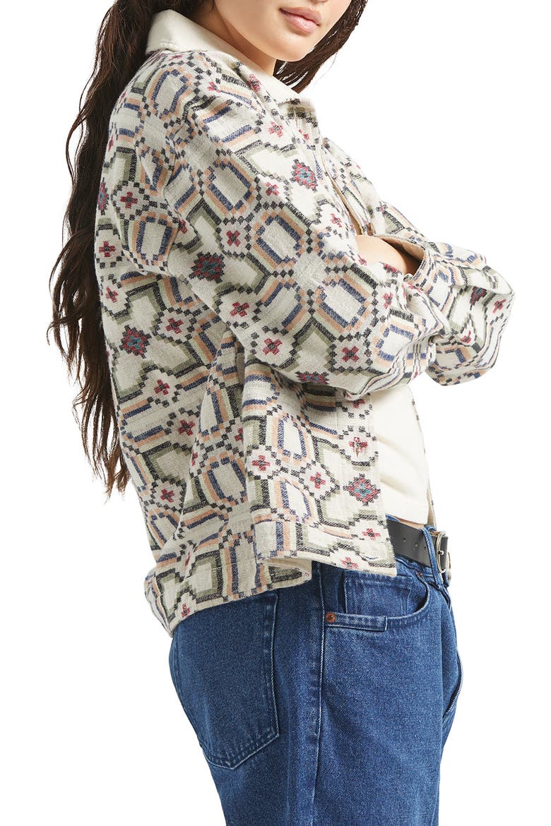 The Alfama Cotton Jacket, Alternate, color, DIGI TILE