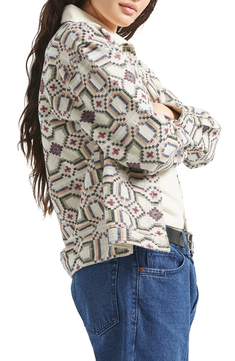 Brixton The Alfama Cotton Jacket, Alternate, color, Digi Tile