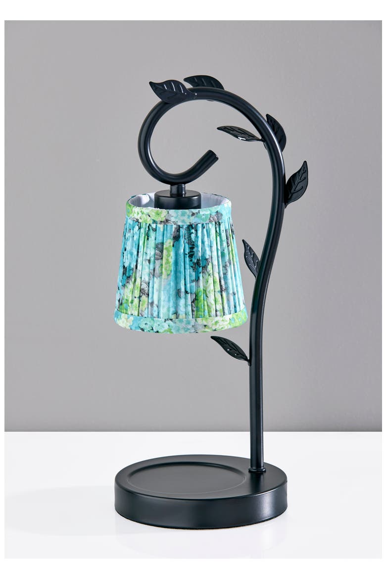 Ivy Candle Warmer Lamp, Alternate, color, BLACK