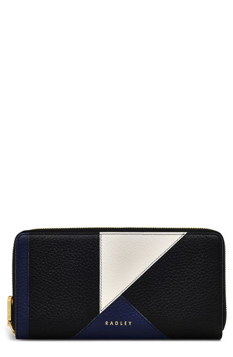 Kensington Place Patchwork Zip Continental Wallet