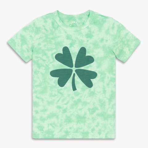 Kids Tie-Dye Clover Tee (Toddler, Little Kid, Big Kid)