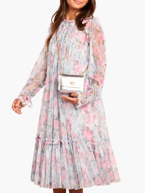 Camille's Garden Long Sleeve Kids Dress