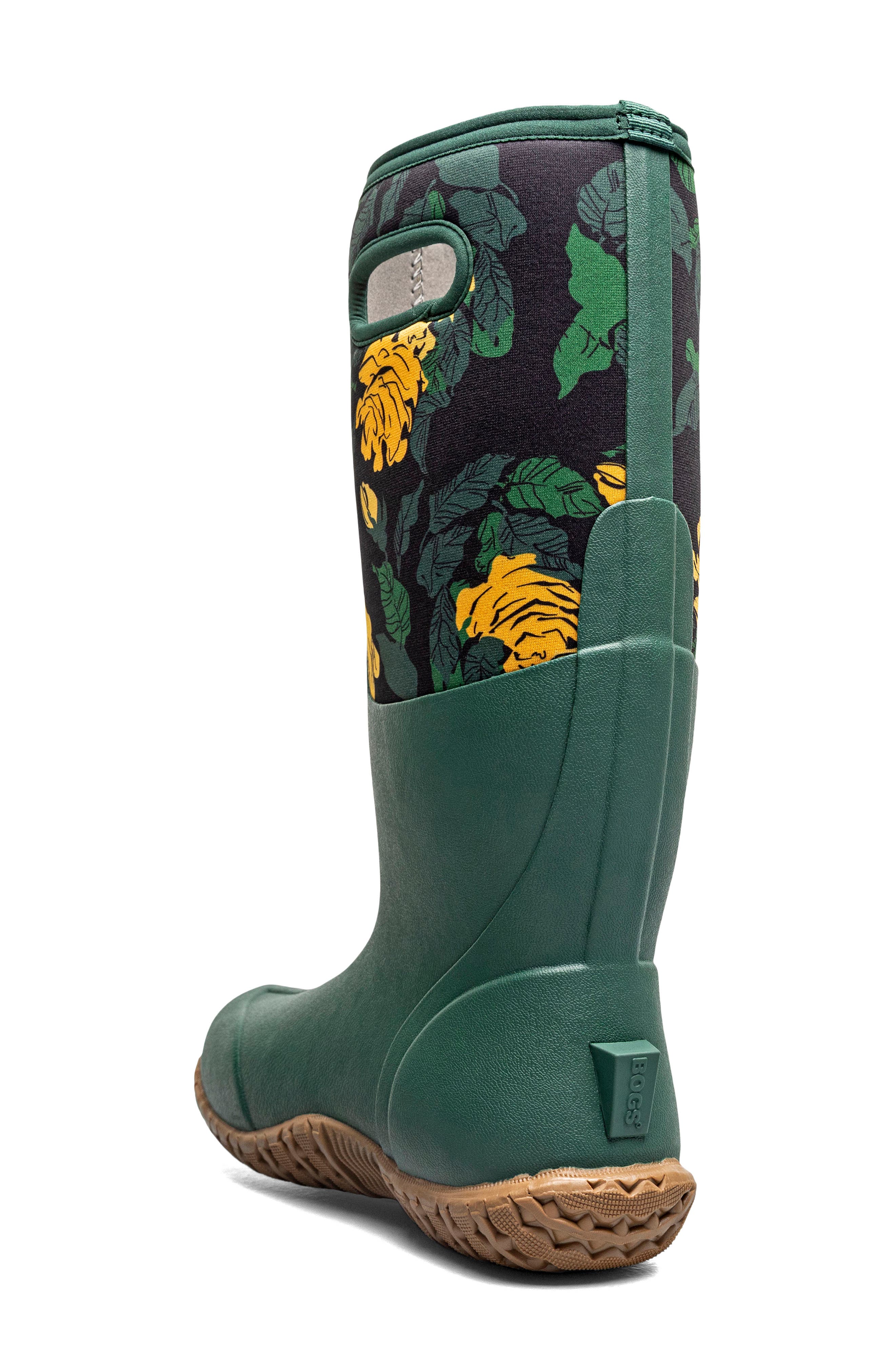 Mesa Insulated Waterproof Rain Boot, Alternate, color, PINE
