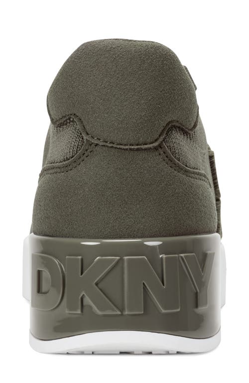 Dkny Mallory Sneaker In Green