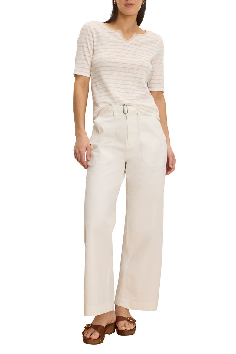 Highland Soft Stretch Wide Leg Pants, Alternate, color, PAPER WHITE