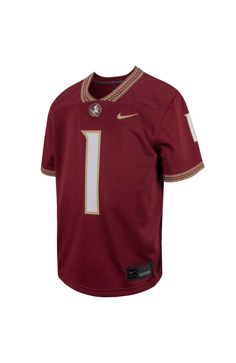 Nike Youth Nike # Garnet Florida State Seminoles Football Game Jersey, Alternate, color, 
