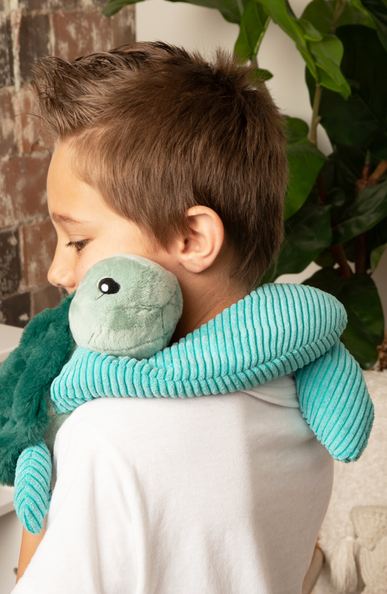 Hugimals World Sidney the Sea Turtle Plush Toy, Alternate, color, Green