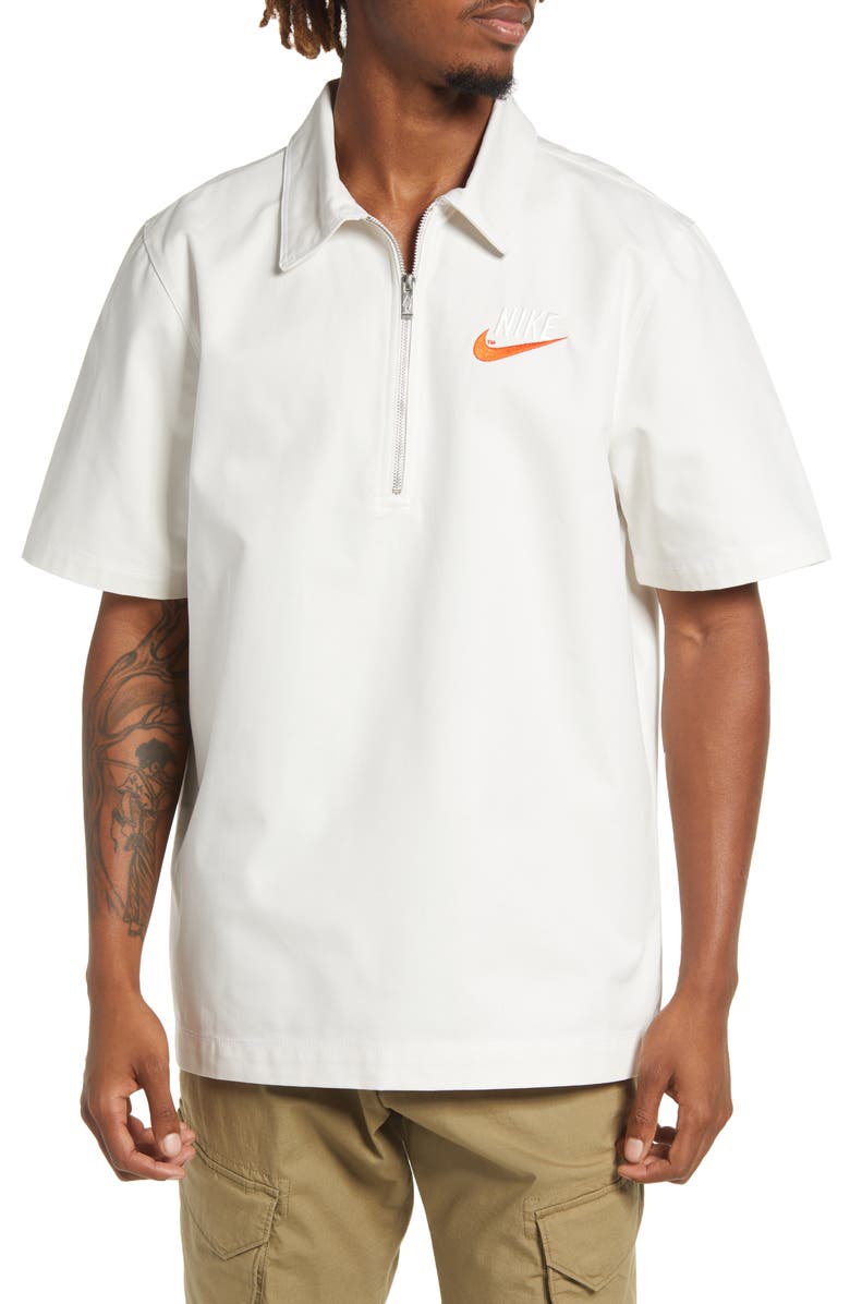 Nike Sportswear Trend Zip Polo, Main, color, 