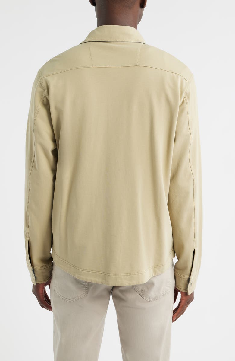 Tommy Bahama Ben & Terry Shirt Jacket, Alternate, color, Stone Khaki