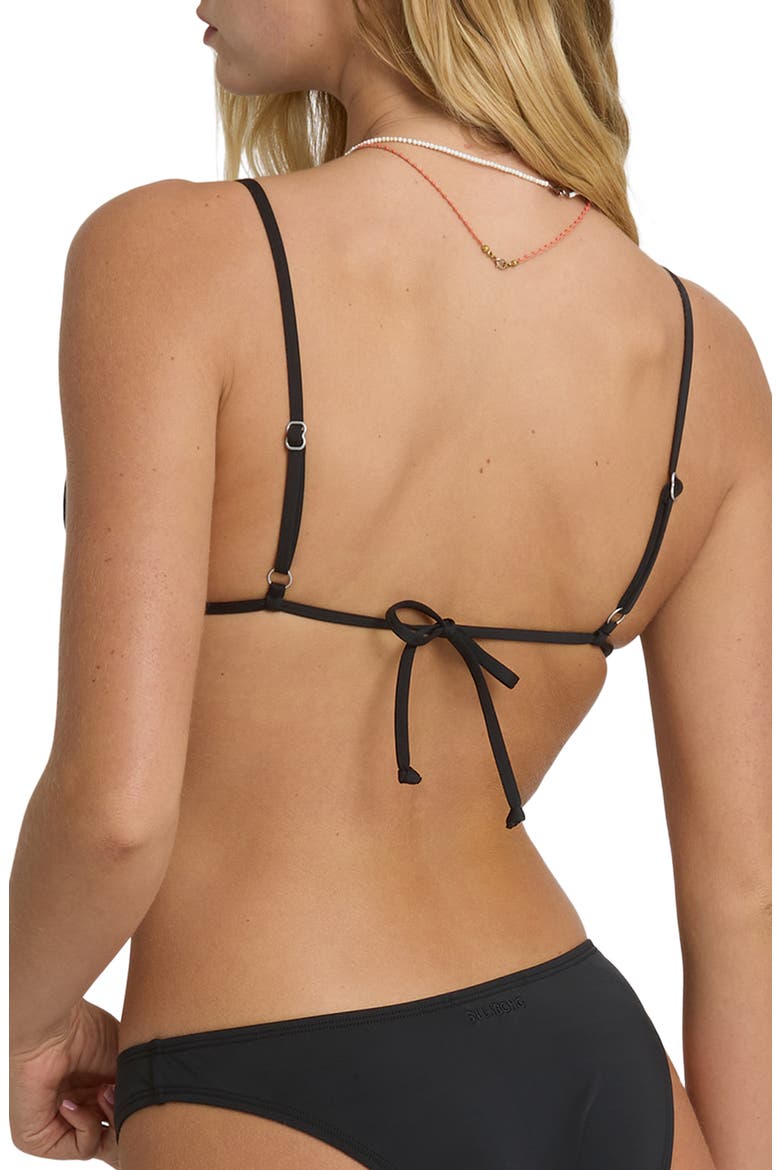 Sol Searcher Teagan Bralette Bikini Top, Alternate, color, BLACK PEBBLE