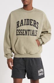Fear of God Essentials x NFL Las Vegas Raiders '90s Relaxed Sweatshirt