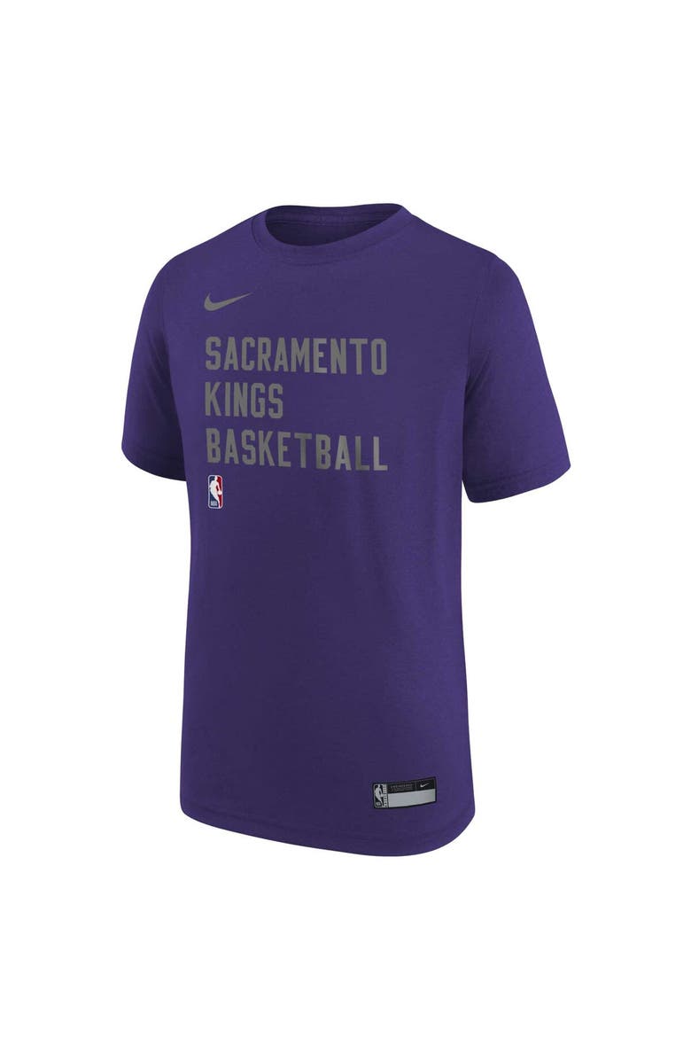 Nike Youth Nike Purple Sacramento Kings Essential Practice T-Shirt, Alternate, color, Purple