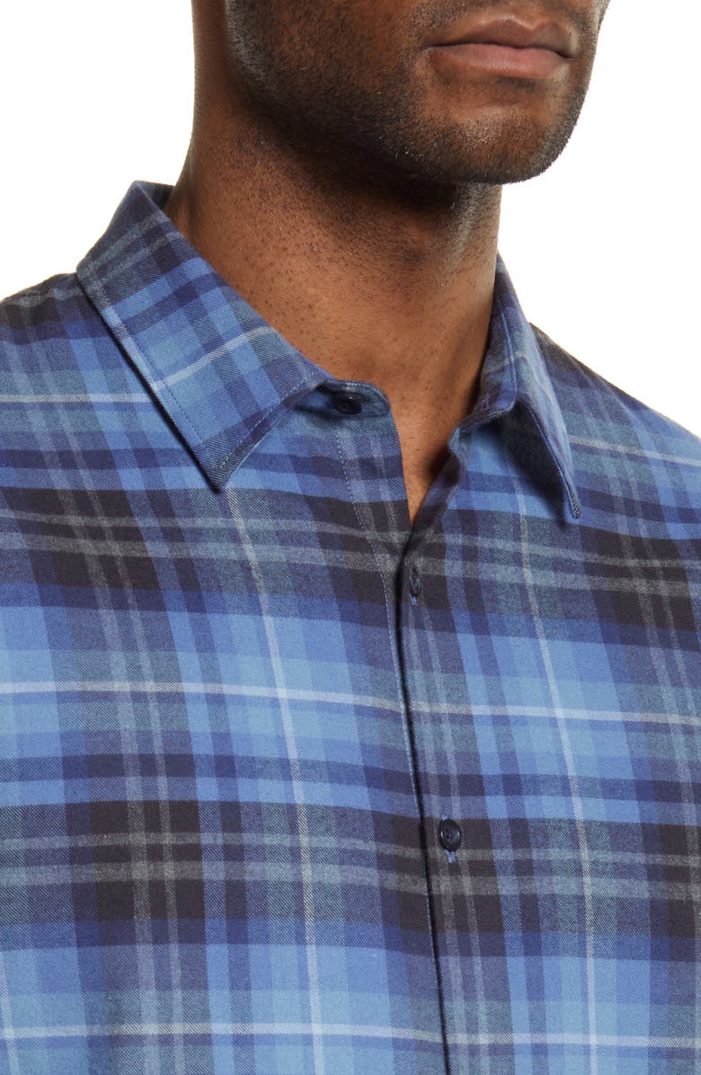 Vince Norden Classic Fit Plaid Button-Up Shirt, Alternate, color, 