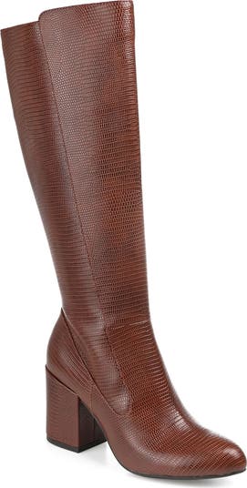 Tavia Embossd Tall Boot