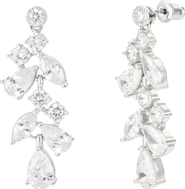 Untamed Petals Cami Crystal Drop Earrings