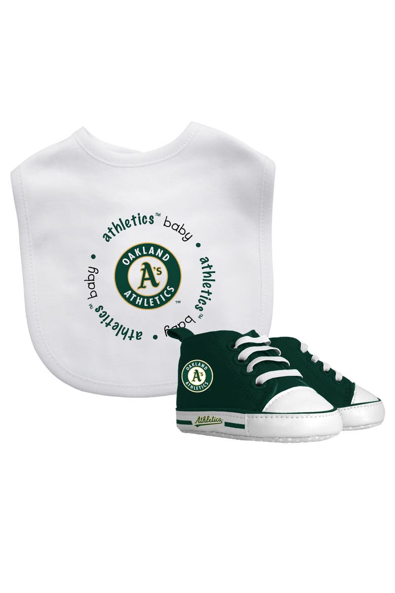 Oakland Athletics 2-Piece Gift Set, Main, color, White