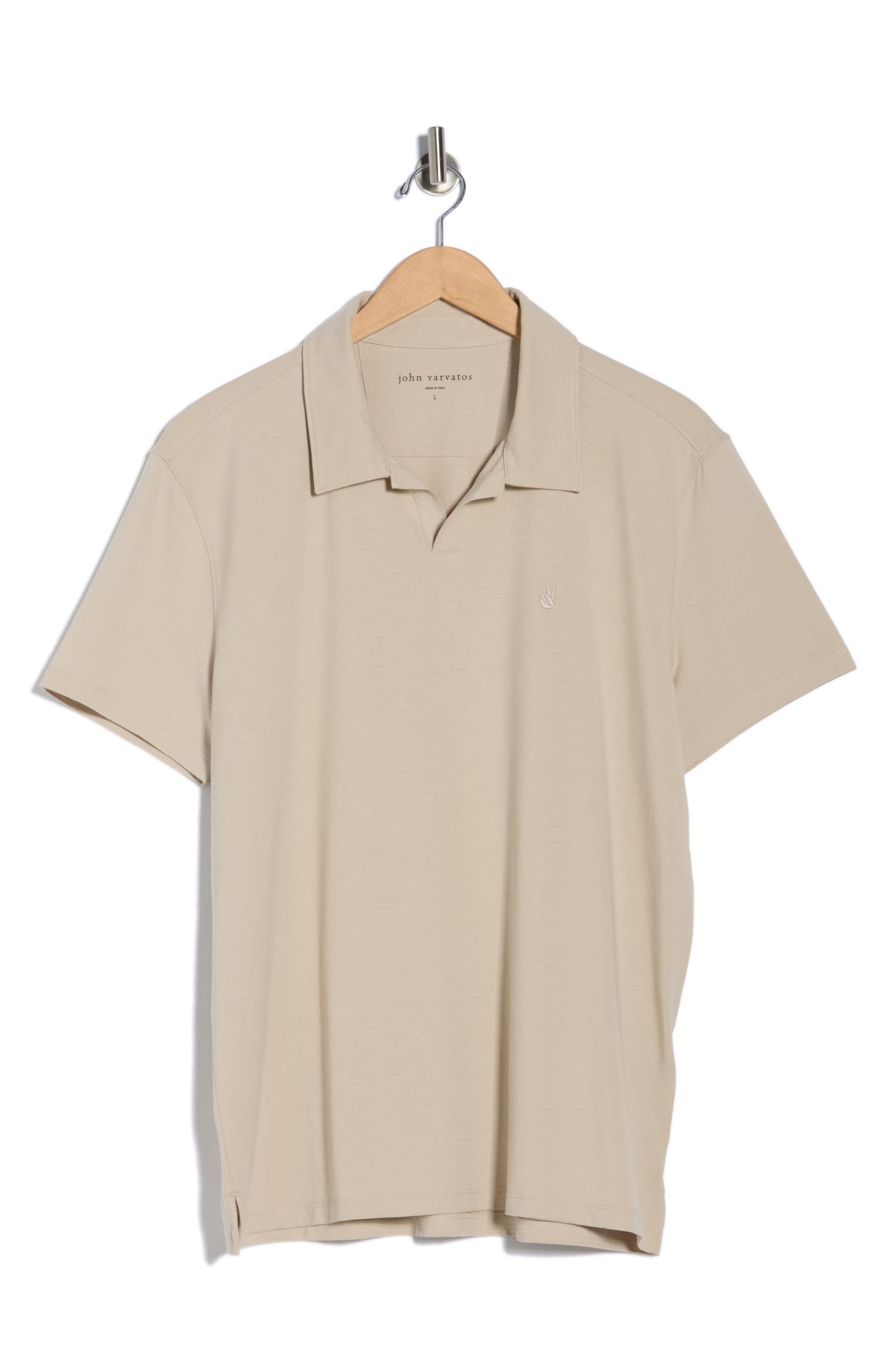 John Varvatos Fillipo Feeder Stripe Polo