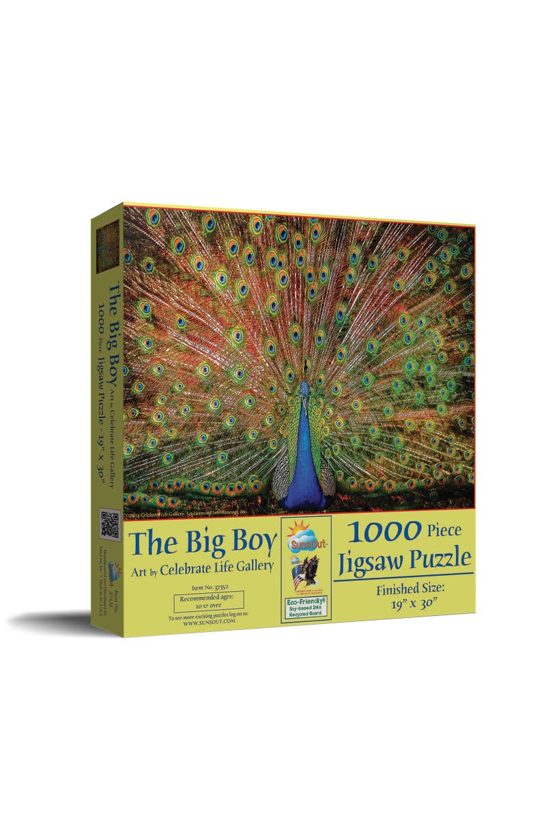 Sunsout The Big Boy 1000 piece Jigsaw Puzzle for Adults, Main, color, Multicolor