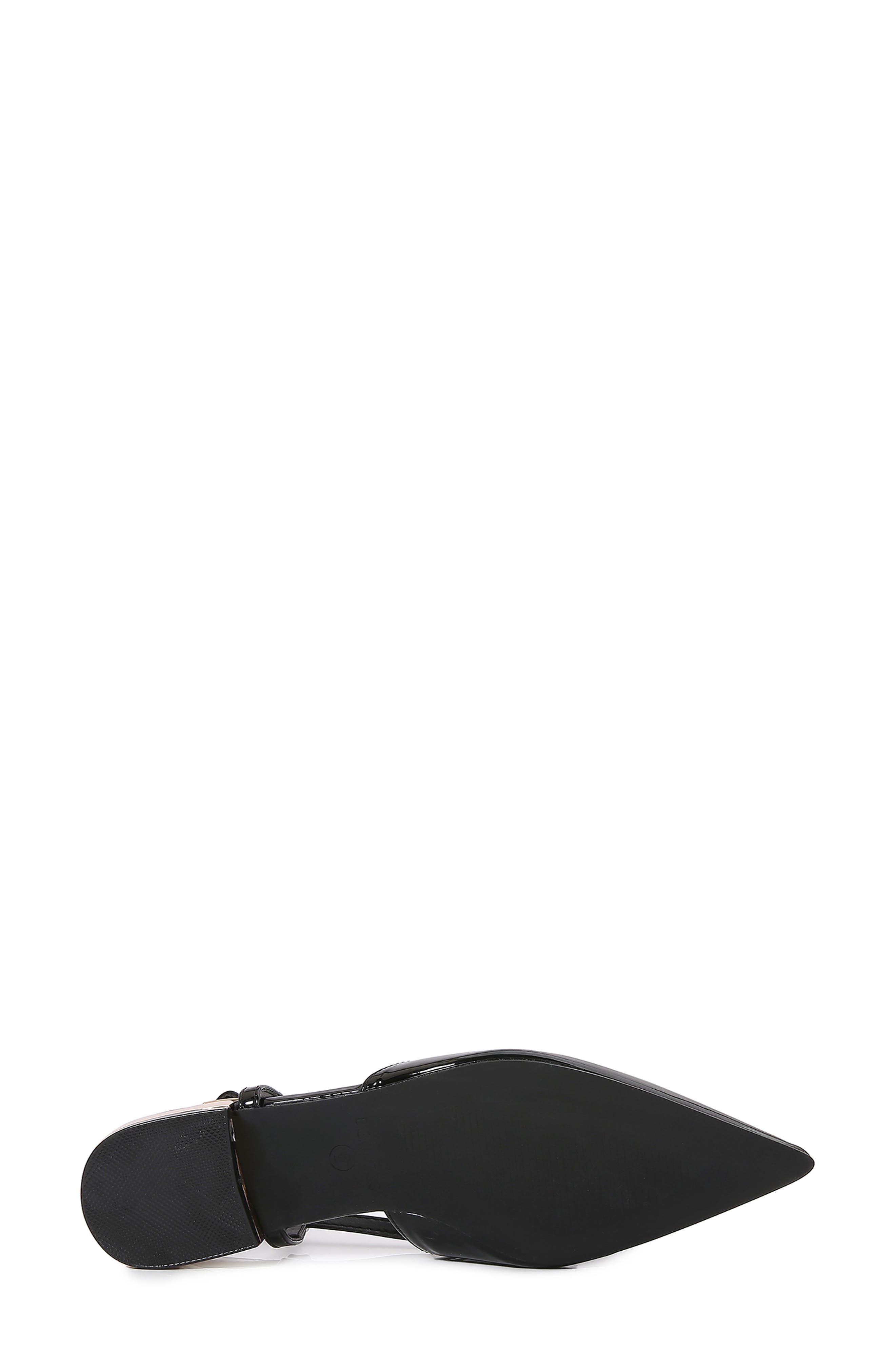 BERNESS Cass Pointed Toe Flat, Alternate, color, Black