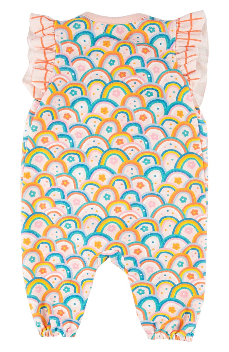 Miki Miette Ada Print Ruffle Romper, Alternate, color, 