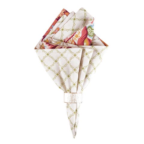 Bethany Cotton Reversible Napkin, Set of 6