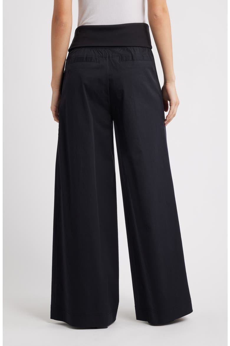 Ultra Skyrise Wide Leg Pants, Alternate, color, BLACK