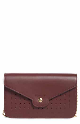 Longchamp Mademoiselle Leather Wallet on a Chain