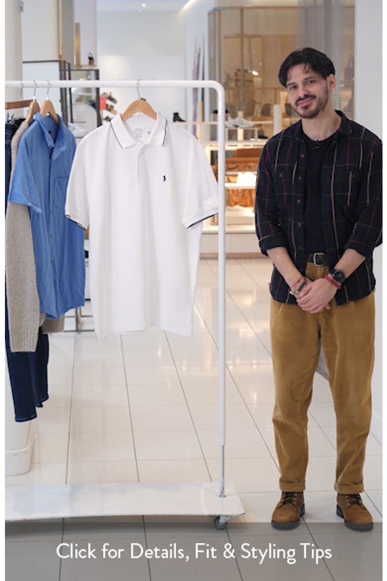 Classic Fit Cotton Piqué Polo video