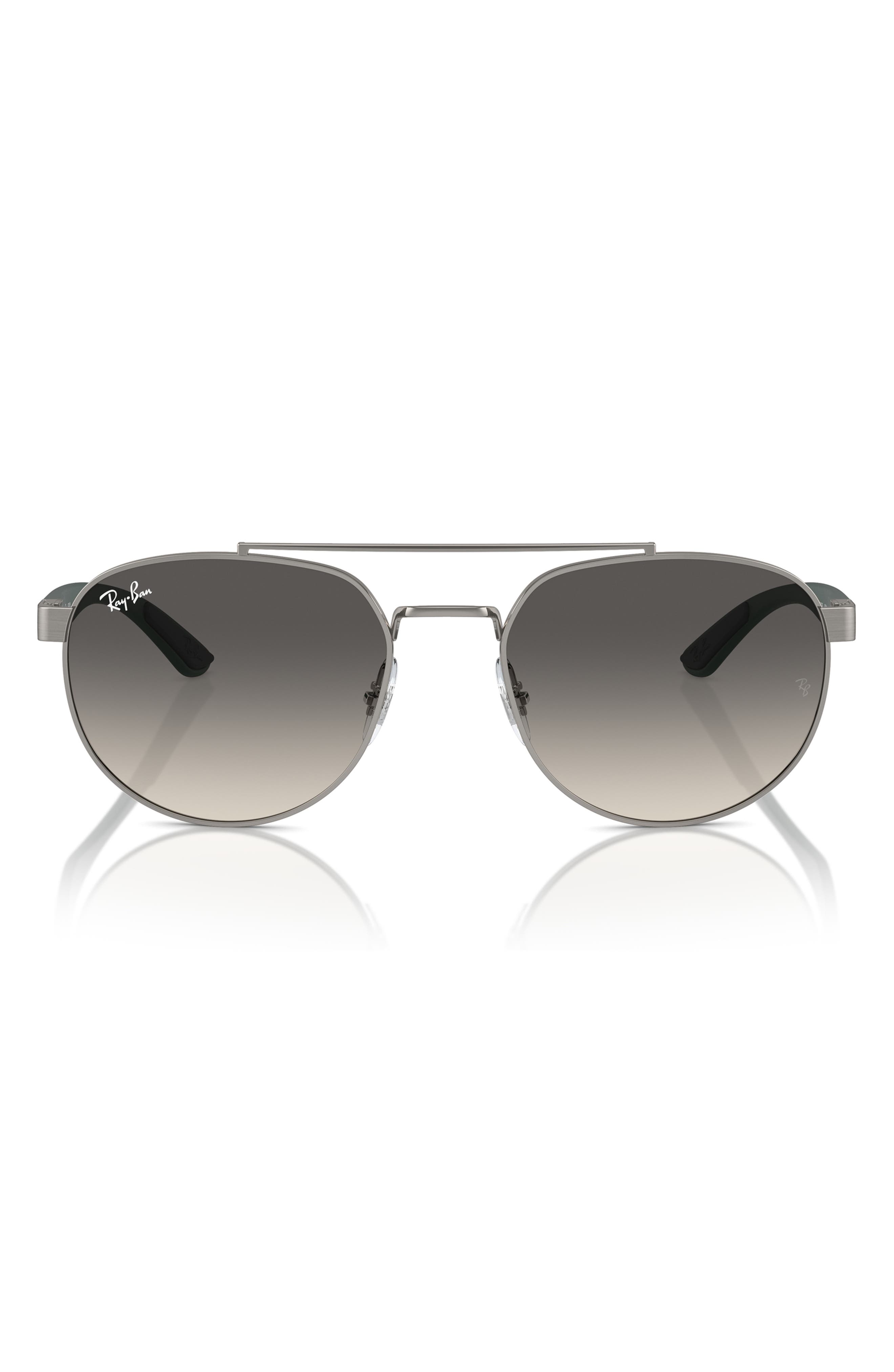Ray-Ban 56mm Gradient Irregular Sunglasses