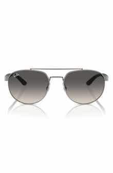 Ray-Ban 56mm Gradient Irregular Sunglasses