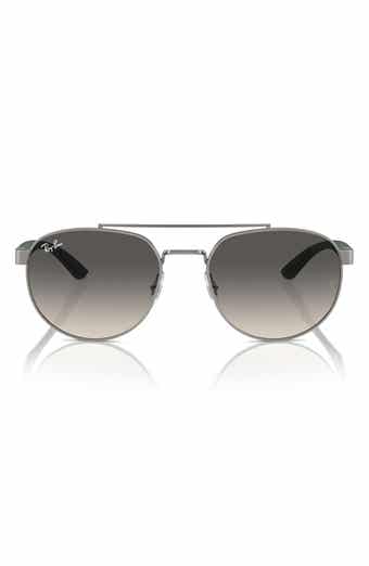 Ray-Ban 56mm Gradient Irregular Sunglasses