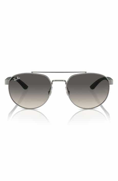 Ray-Ban 56mm Gradient Irregular Sunglasses