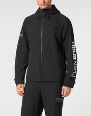 PLEIN SPORT Technical Nylon Jacket Ls Scratch Men