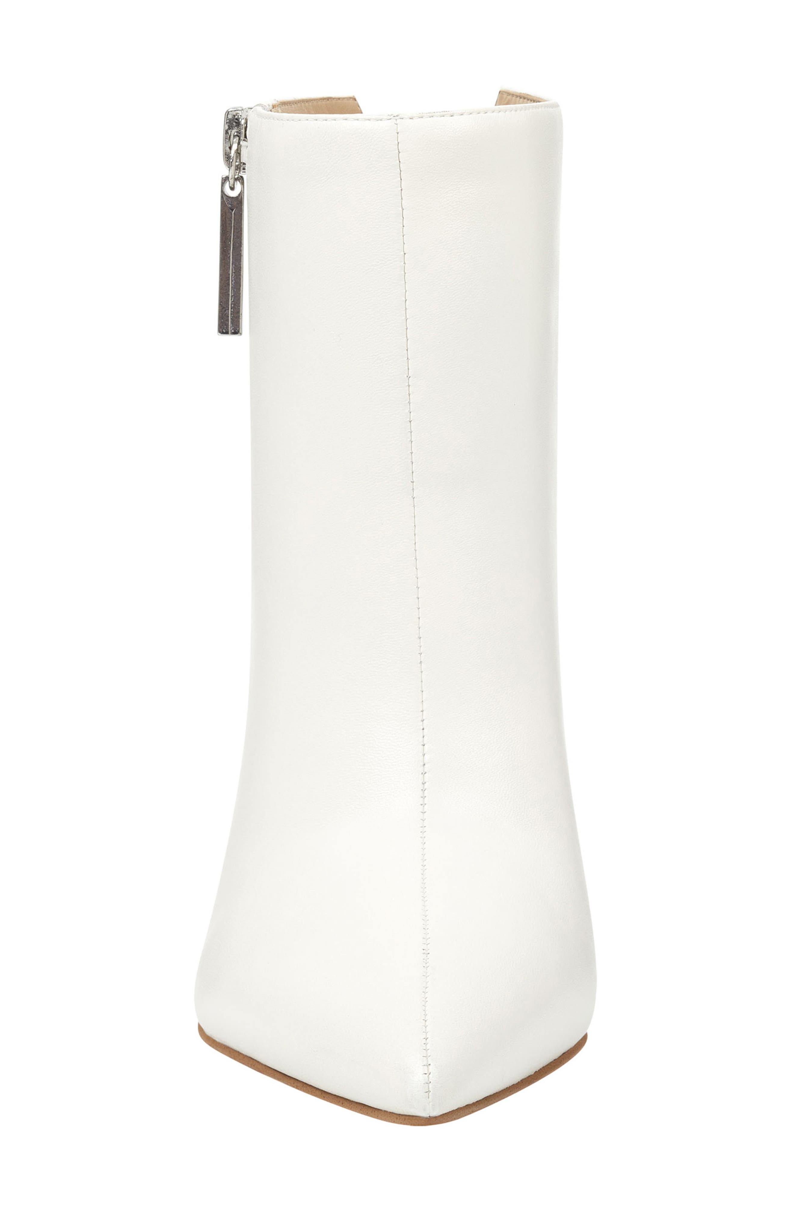 Faye Bootie, Alternate, color, IVORY LEATHER