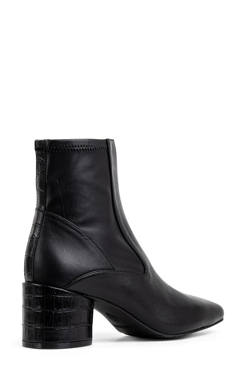 Donald Pliner Block Heel Bootie In Black