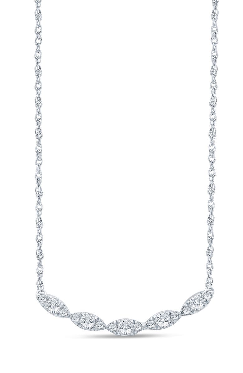 Truly Zac Posen Diamond Bar Necklace - 0.5ct., Alternate, color,
