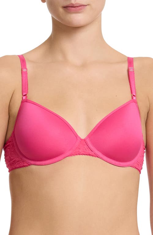 Shop Hanky Panky Signature Lace Underwire Demi T-shirt Bra In Unbeetable