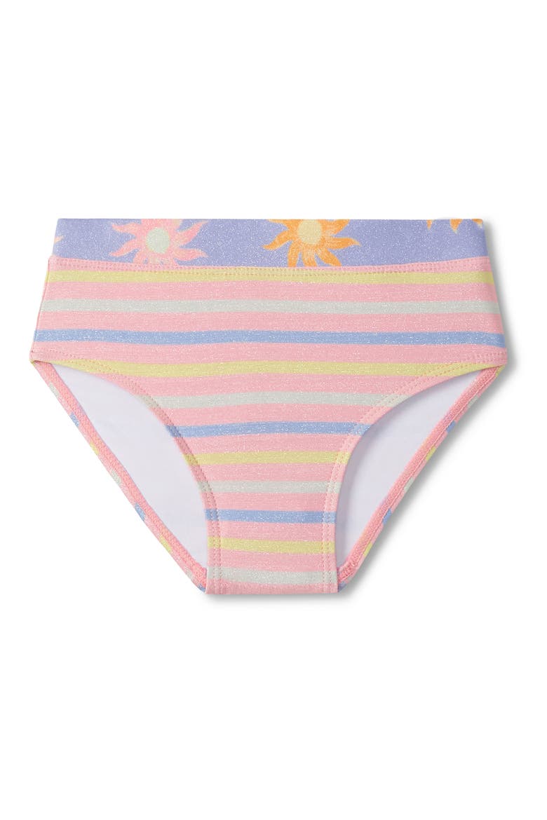 Kids' Faded Suns Two-Piece Swimsuit, Alternate, color, BLUE