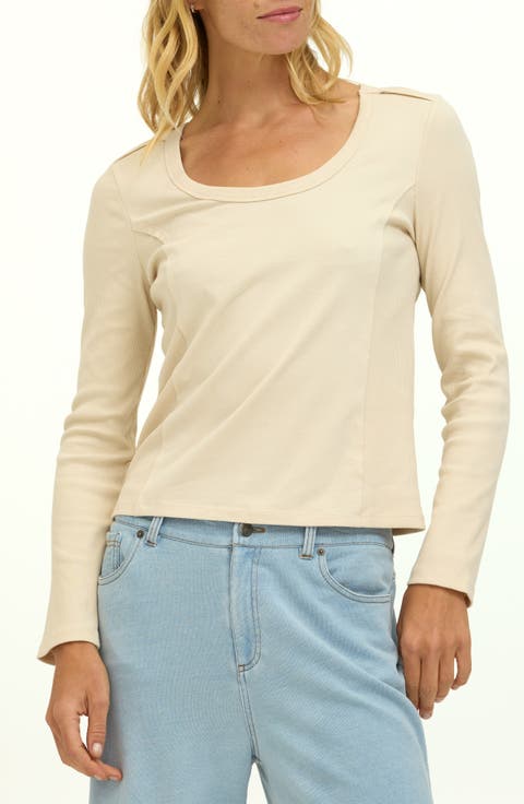 Karlene Organic Cotton Long Sleeve T-Shirt