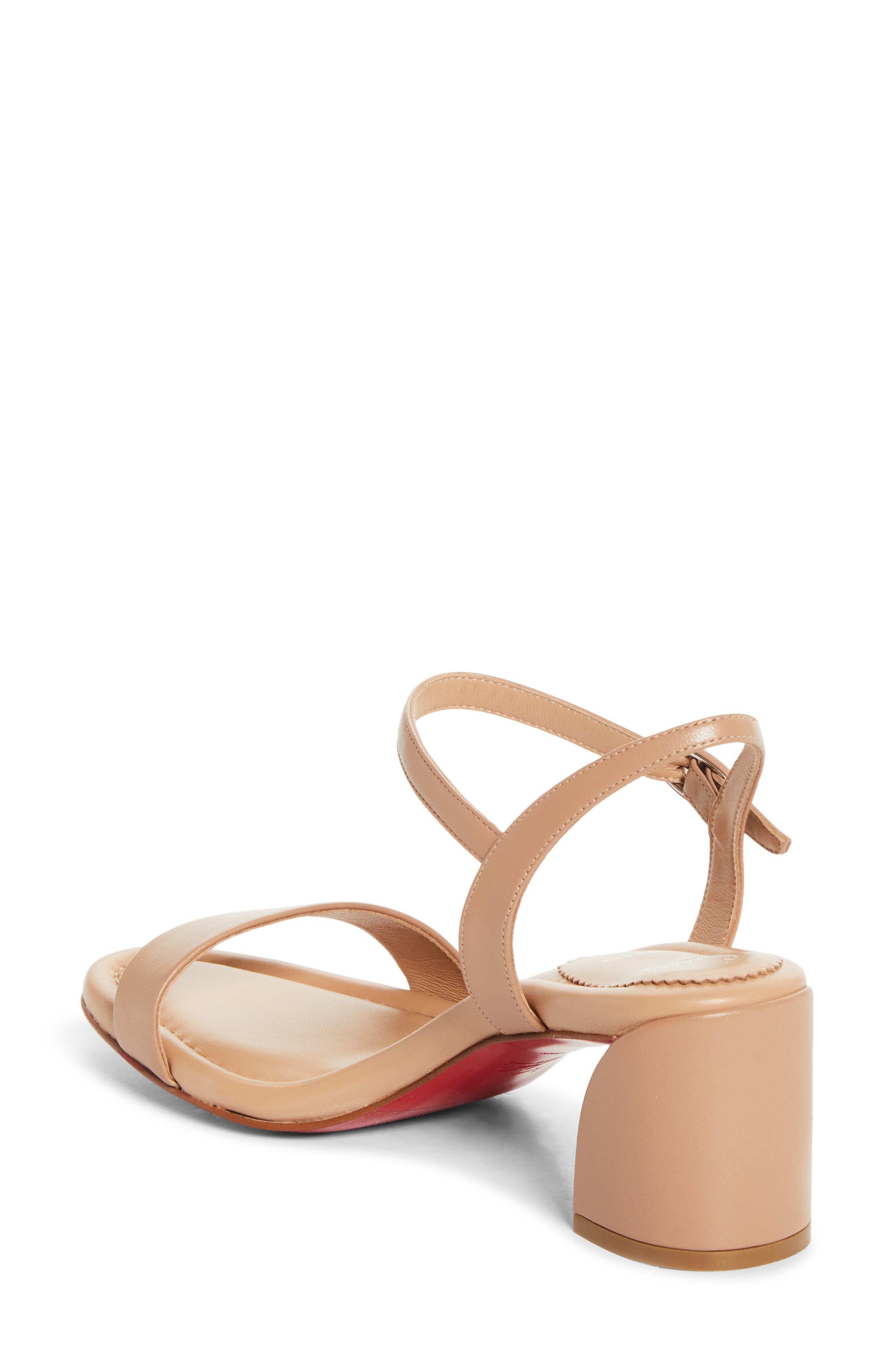 Jane Block Heel Sandal, Alternate, color, BLUSH/ BLUSH