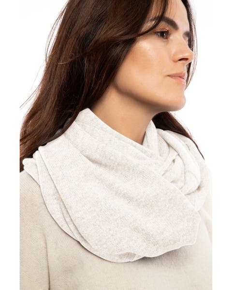 Maxi Pure Cashmere Infinity Scarf