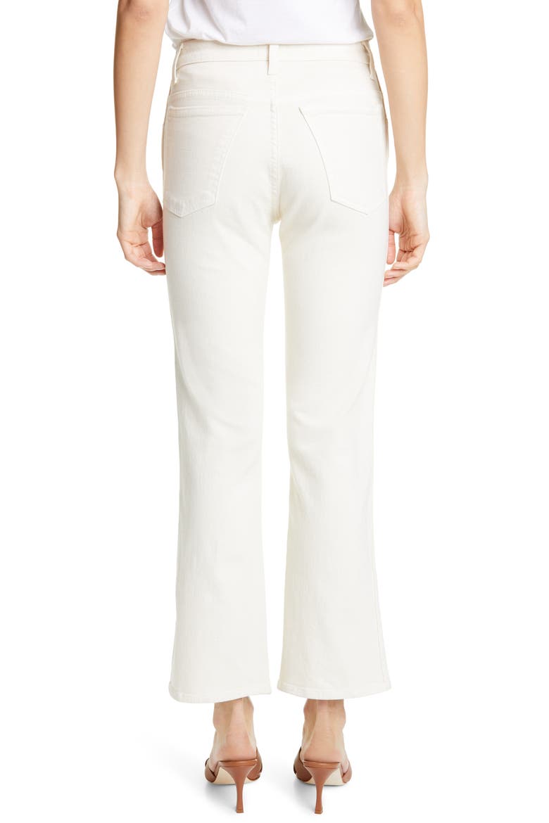 Vivian Bootcut Jeans, Alternate, color, DENIM IVORY