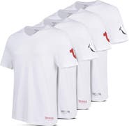 True Religion Mens Undershirts 4 Pack Lightweight Mens Undershirt, 100% Cotton Black