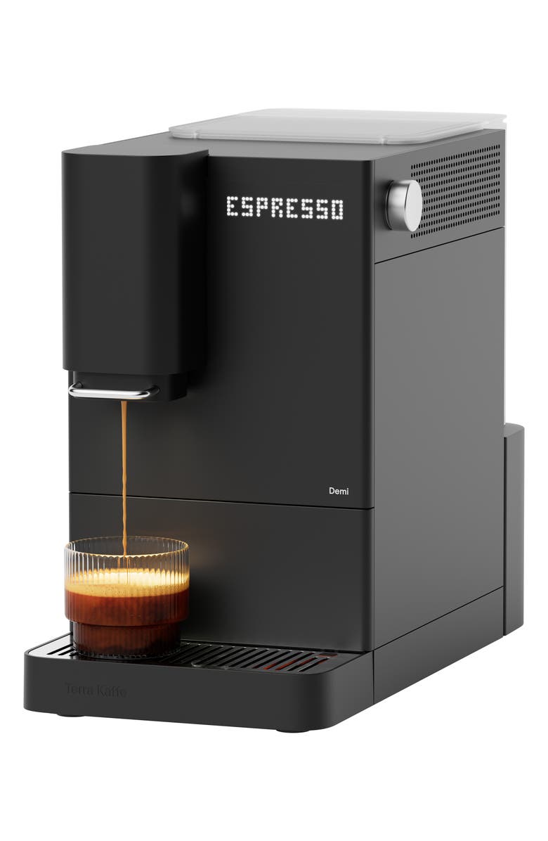 TERRA KAFFE Demi Automatic Espresso Machine, Alternate, color, Slate