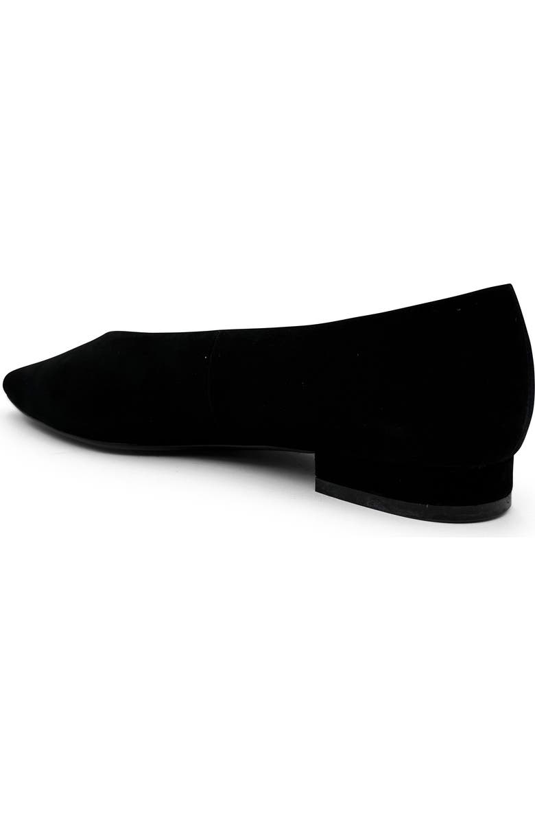 CHELSEA CREW Slick Flat, Alternate, color, Black Suede