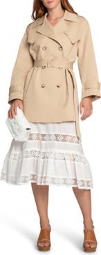 Belle & Bloom Whispers of Verona Trench Coat