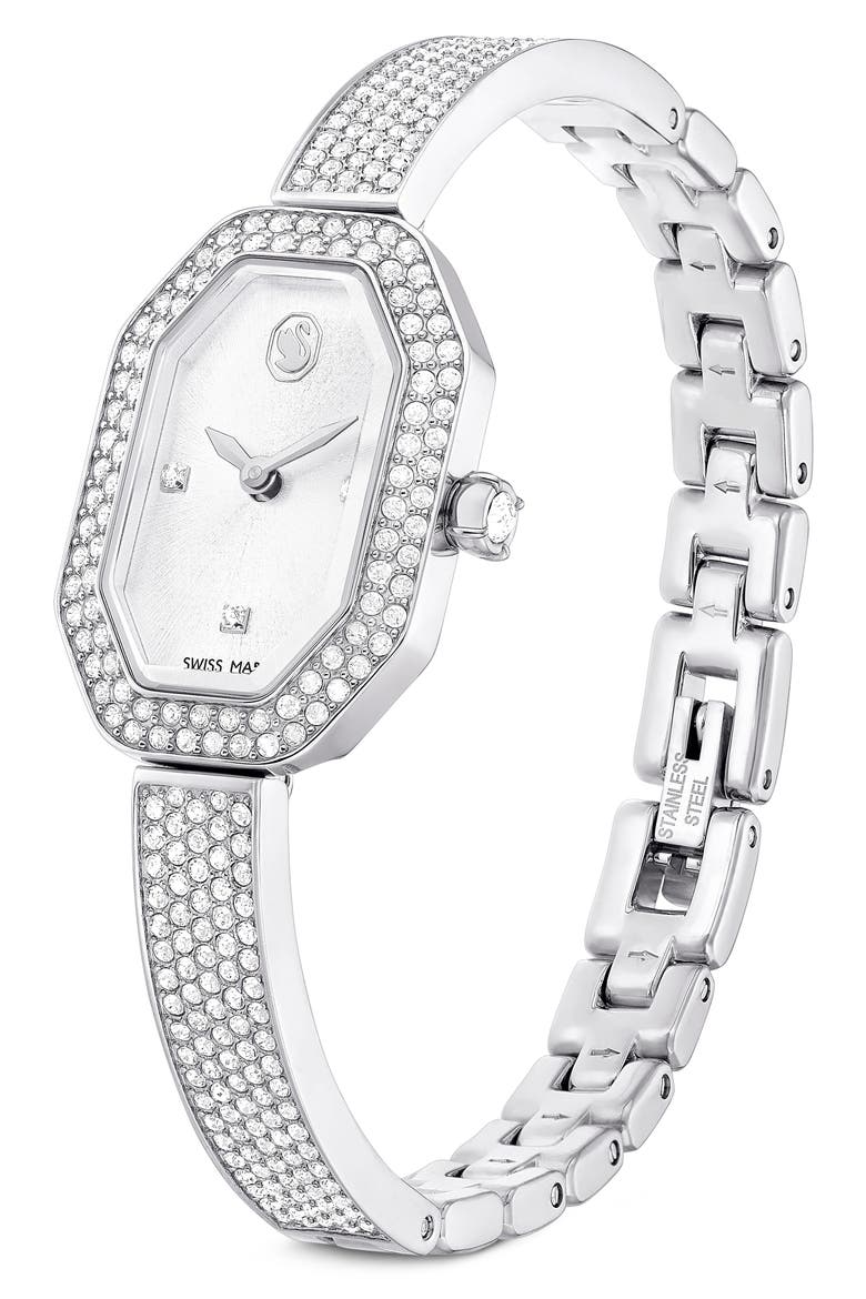 Dextera Bracelet Watch, 31mm, Alternate, color, SILVER