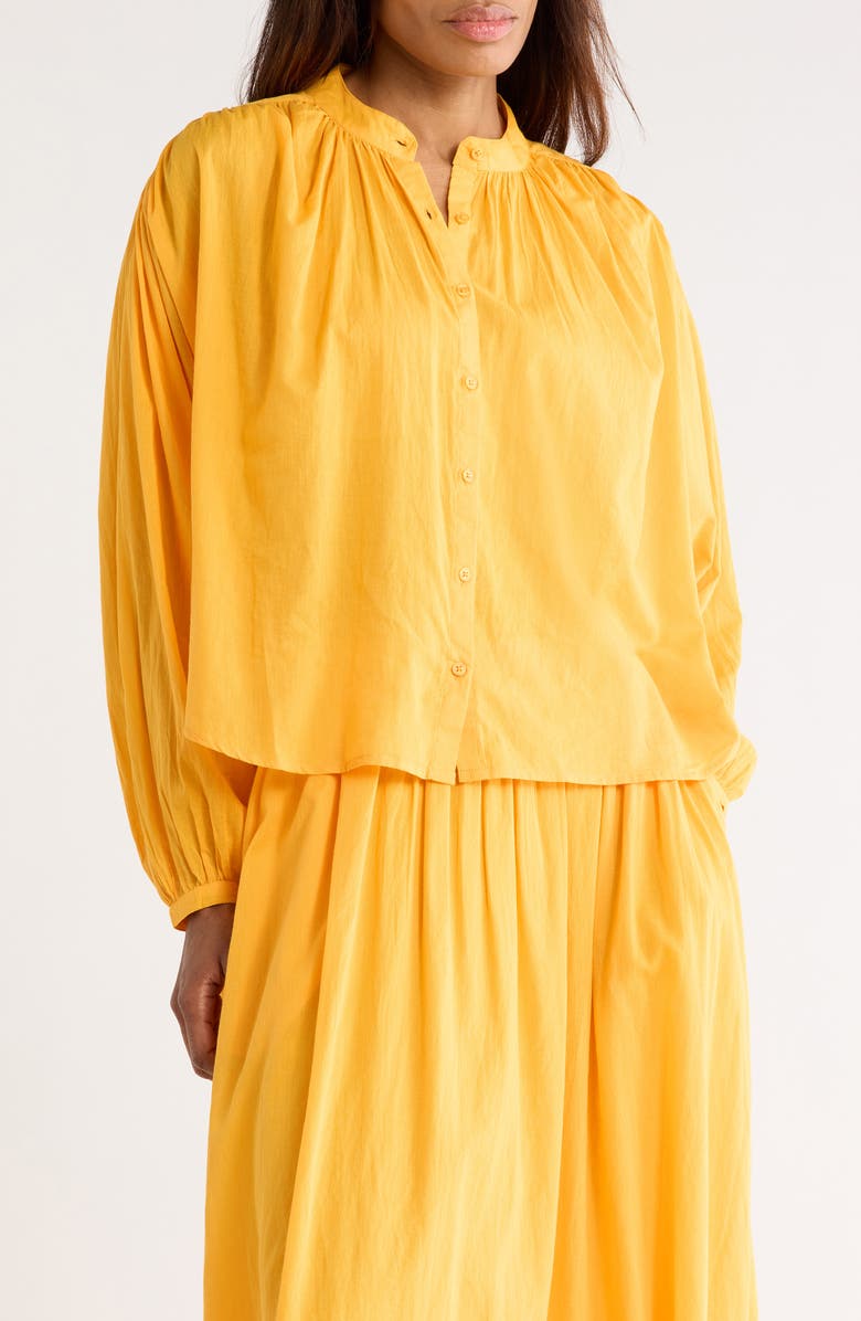 FRNCH Effie Woven Top, Main, color, Mangue
